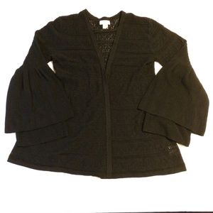 Style & Co Sweater Ladies Size Medium Black